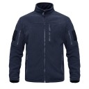 Miesten fleece-takki taskuilla 2