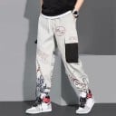 Miesten hiphop-collegehousut F1455 2