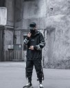 Miesten hiphop-collegepaita F82 7
