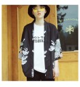Miesten japanilaistyylinen takki kuvioinnilla J2041 5