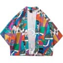 Miesten kimono-neuletakki A2013 1