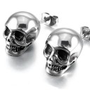 Miesten korvakorut SKULL 1