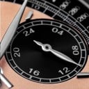 Miesten kronografi kellot tachymetrillä Vedenkestävä 100 m Kuori 38 mm Ruostumatonta terästä 316L Mineriaalilasi Nahkainen ranneke 5