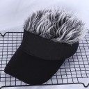 Miesten lippalakki tekohiuksilla 8