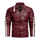 Miesten nahkainen biker-takki 3