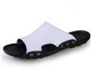 Miesten nahkaiset tohvelit A2266 5