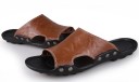 Miesten nahkaiset tohvelit A2266 4