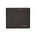 Miesten nahkalompakko 9 x 11 cm Korkealaatuinen nahkalompakko korttipaikoilla Elegantti pieni miesten lompakko 3