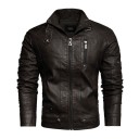 Miesten nahkatakki F1058 2