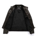 Miesten nahkatakki F1058 3