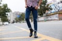 Miesten nilkkurit - Slip-on J1473 4