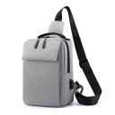 Miesten olkalaukku USB-portilla T409 6
