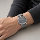 Miesten ONOLA Minimalistiset kvartsikellot pienellä sekuntiviisarilla Vedenkestävä 30 m Halkaisija 41 mm Ruostumaton teräs Nahkainen hihna 5
