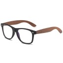Miesten puiset aurinkolasit E2158 8