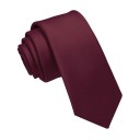 Miesten raidallinen tikattu solmio 145 x 6 cm Elegantti miesten solmio hienoilla tikkauksilla Tyylikäs muotiasuste häihin, kokouksiin ja muodollisiin tilaisuuksiin 17