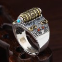 Miesten sormus D1522 4