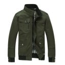 Miesten takki kauluksella J2588 3