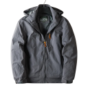 Miesten talvitakki Tuulenpitävä malli Vetoketjukiinnitys Nailon Huppu Kaulus Polyesterivuori Käytännölliset taskut Lämmin ja mukava 3