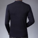 Miesten vetoketjullinen neulepusero F205 2