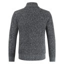 Miesten vetoketjullinen neulepusero F208 1