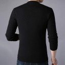 Miesten vetoketjullinen neulepusero F273 2
