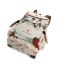 Mignon sac à dos pour femmes avec un chat 2