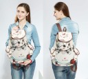 Mignon sac à dos pour femmes avec un chat 6
