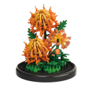 Mikro byggeklodser chrysanthemum 85 x 85 x 94 mm 223 stk Kreativ model af blomst i potte Hjemmedekoration og sød gave til børn og voksne 1