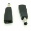 Mikro USB - 5 V DC 5,5 x 2,1 mm F / M adapter 3