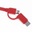 Mikro USB / USB-C - USB behúzható kábel 5