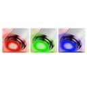 Mikrocurrent apparaat voor het gezicht met EMS en LED therapie Rood, blauw en groen licht 46 x 43,8 x 176 mm USB-C Wit Voor huidverjonging en de hals 4