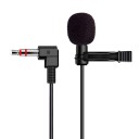 Mikrofon med klips 3-polet 3,5 mm jackstik 2