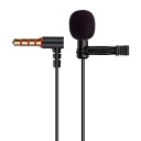 Mikrofon med klips 4-polet 3,5 mm jackstik 3
