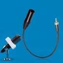 Mikrofonkabel 3,5 mm jack til XLR 3-bens M/M 2