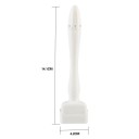 Mikroneulaleimasin Derma Stamp 140 mikroneulaa Säädettävän neulan pituus Mikroneulaus Ihon uudistuminen Liukumaton ABS Ruostumaton teräs 14,1 x 4,2 cm 4