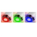 Mikroproudový přístroj na obličej s EMS a LED terapií Červené modré i zelené světlo 46 x 43,8 x 176 mm USB-C Bílý Na omlazení pleti a krku 4