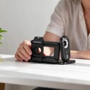 Mikroscope mobile 150x APEXEL avec lumière LED et UV Support pour téléphone 71–105 mm Filtre CPL Batterie USB-C Noir Pour l'exploration des détails 2