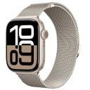 Milano-hihna 46 mm Apple Watch Series 10 ja 11 varten Metallinen magneettihihna, jossa on portaattomasti säädettävä pituus Tyylikäs 8