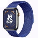 Milánsky remienok 42 mm 44 mm 45 mm 49 mm pre Apple Watch série 1–9 SE SE2 Ultra Kovový magnetický pásik s plynulým nastavením dĺžky 2