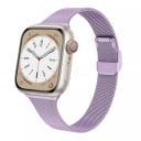 Milánsky remienok 42 mm pre Apple Watch Series 10 a 11 Kovový pásik s pevným prackou na utiahnutie a zapnutie Elegantné tkané oceľové 7