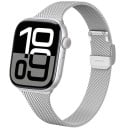 Milánsky remienok 42 mm pre Apple Watch Series 10 a 11 Kovový pásik s pevným prackou na utiahnutie a zapnutie Elegantné tkané oceľové 9