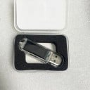 Miner USB de bitcoin pentru loteria solo cu mini display și consum de energie de 3 W, în formă de flash disk, în carcasă transparentă 2