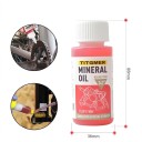 Mineralolie til hydrauliske bremser 60 ml, kompatibel med Tektro, Magura, Zoom, Nutt, Blooke, høj kogepunkt 3