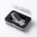 Mineur de bitcoin USB pro pour la loterie solo avec mini écran et consommation d'énergie de 3 W en forme de clé USB dans un boîtier transparent 1
