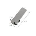 Mini afilador de cuchillos de bolsillo con forma de llavero, de diamante, para acampar, herramienta de acero para exteriores, para senderismo 3