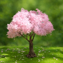 Mini albero modello 10 cm Larghezza della chioma circa 9 cm Tronco circa 4 cm Albero decorativo realistico per diorami e paesaggi in miniatura 2