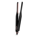 Mini alisador de pelo y barba de cerámica, plancha fina tipo lápiz para cabello corto, peinado preciso, para hombres y mujeres, enchufe UE 1