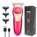 Mini aparador de cabelo portátil 10,8 × 4,2 cm, carregamento USB-C, máquina de cabelo elétrica compacta para viagens e uso doméstico 2