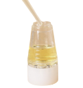 Mini aparelho de massagem para a cabeça com reservatório de 6 ml para produtos para cabelo e couro cabeludo 5,5 x 2,5 cm 5