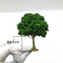 Mini árvore modelo 10 cm verde 3